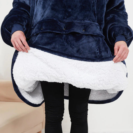 Heated Hoodie Blanket – Wearable Warmth for Cozy Season