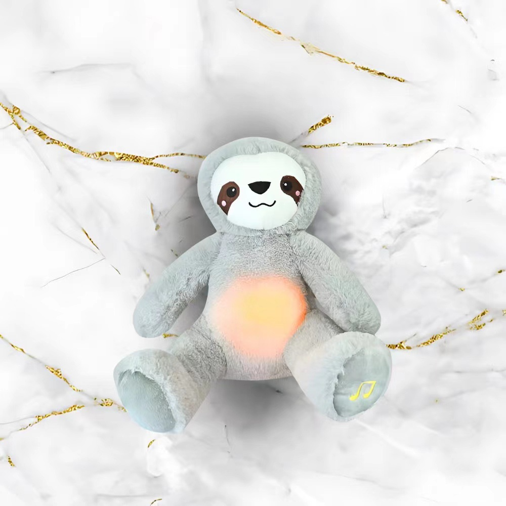 Baby Soothing Plush Music Toy – Calming Sleep Companion for Infants