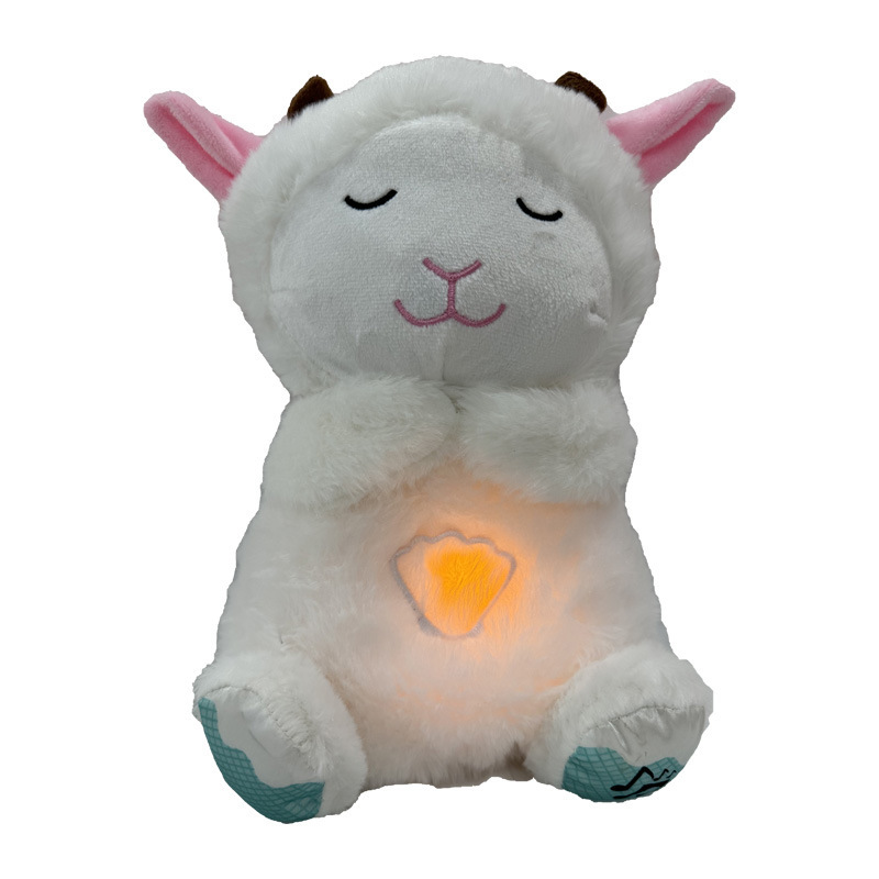 Baby Soothing Plush Music Toy – Calming Sleep Companion for Infants