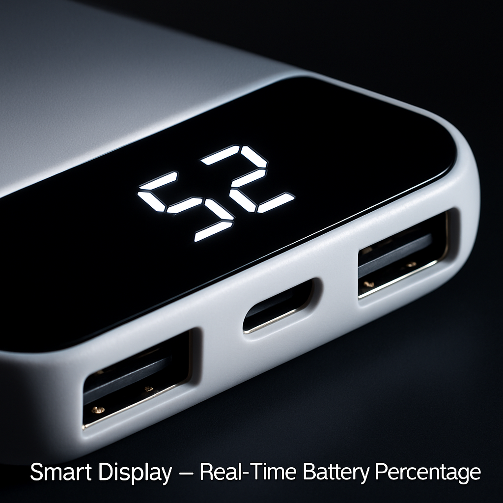 Power Bank Portable Slim Charger Dual USB Output
